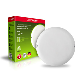 EUROLAMP LED Світильник аварійний з акумулятором 12W 5000K