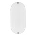 LED Світильник овальний накладний ЖКГ з датчиком руху 12W-5000K EUROLAMP