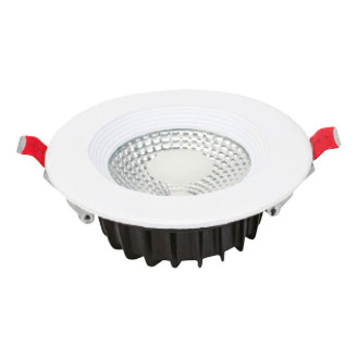 Світильник вбудований LED 10W 6400K 824Lm 85-265V d-120мм білий кругл. VANESSA-10