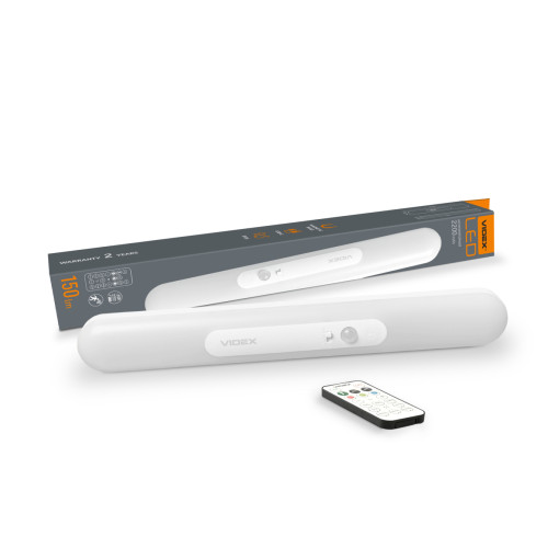LED аккумуляторный светильник с датчиком движения VIDEX VL-NL013W-SR