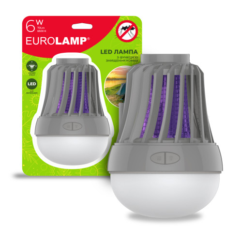 EUROLAMP LED Лампа для знищення комах 6W
