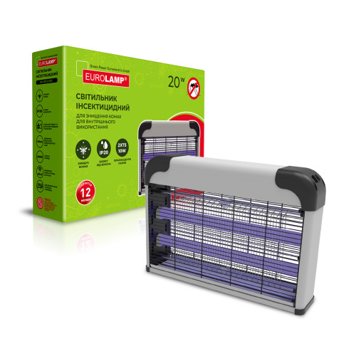 EUROLAMP Світильник для знищення комах для внутрішнього використання 20W 220V IP20