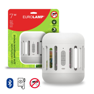 EUROLAMP LED Світильник для знищення комах 7W+Bluetooth