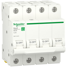 Автоматический выключатель 6kA 4P 25A C, Resi9 Schneider Electric R9F12425