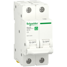 Автоматический выключатель 6kA 2P 6A C, Resi9 Schneider Electric R9F12206