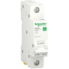 Автоматический выключатель 6kA 1P 10A C, Resi9 Schneider Electric R9F12110
