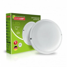 LED Світильник круглий накладний ЖКГ 12W-5000K EUROLAMP