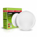 LED Світильник круглий накладний ЖКГ 8W-5500K EUROLAMP