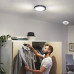 Датчик руху EUROELECTRIC стельовий 360° білий