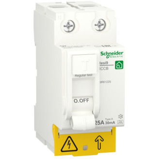 Устройство защитного отключения 2P 25A 30mA А, Resi9 Schneider Electric R9R61225