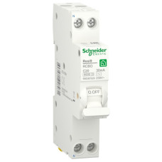Дифференциальный автомат 6kA 1M 1P+N 20A C 30mA АC, Resi9 Schneider Electric R9D87620