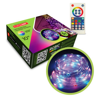LED Гірлянда RGBIC 5м-IP65 EUROLAMP