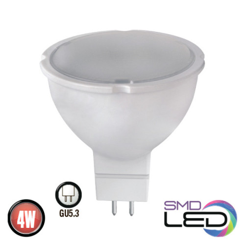 Лампа MR16 SMD LED 4W 4200K G5.3 250Lm 175-250V FONIX-4