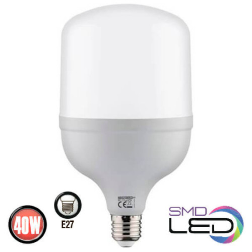 Лампа SMD LED 40W 6400K Е27 3150Lm 175-250V TORCH-40