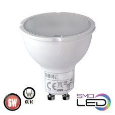Лампа MR16 SMD LED 6W 3000K GU10 390Lm 175-250V PLUS-6