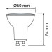 Лампа MR16 SMD LED 6W 4200K GU10 390Lm 175-250V PLUS-6