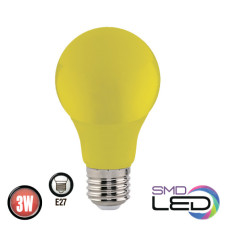 Лампа A60 SMD LED 3W E27 315Lm 175-250V жовта SPECTRA