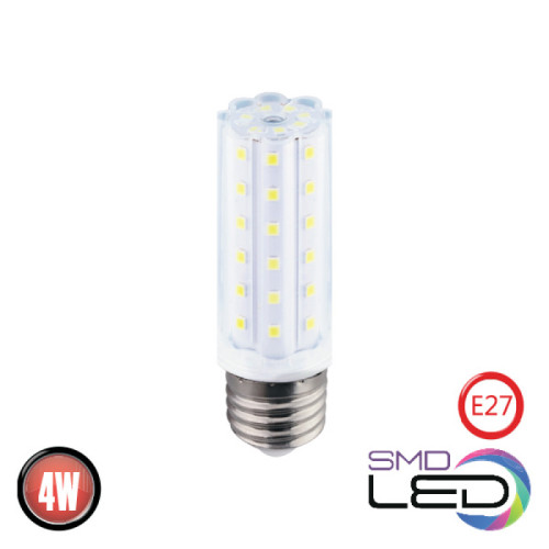 Лампа SMD LED 4W 4200 Е27 360Lm 170-265V CORN-4