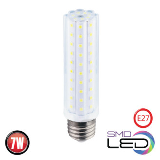 Лампа SMD LED 7W 6400K Е27 760Lm 170-265V CORN-7