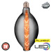 Лампа філамент LED 8W 2200K E27 620Lm 220-240V янтарна 345мм ENIGMA-XL