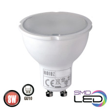 Лампа MR16 SMD LED 8W 3000K GU10 610Lm 175-250V PLUS-8