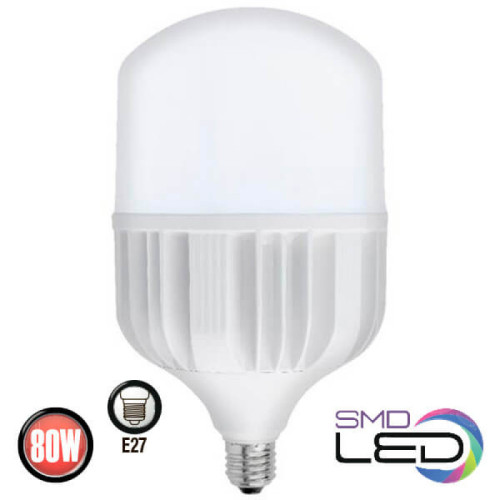 Лампа SMD LED 80W 6400K Е27 8000Lm 175-250V TORCH-80