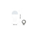 Лампа А60 SMD LED 10W RGB 2700К-6500K E27 800Lm 100-240V/10/100 HOROSCOPE-9