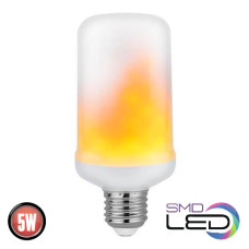 Лампа Полум'я SMD LED 5W 1500K Е27 117Lm 100-250V FIREFLUX