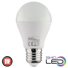 Лампа А60 SMD LED 8W 6400K E27 850Lm 175-250V PREMIER-8