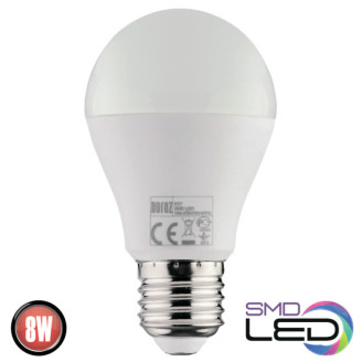Лампа А60 SMD LED 8W 6400K E27 850Lm 175-250V PREMIER-8