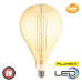 Лампа філамент LED 8W 2200K E27 620Lm 220-240V янтарна 280мм TOLEDO