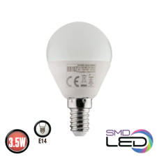Лампа шарік SMD LED 4W 4200K E27 250Lm 175-250V ELITE-4
