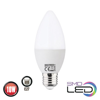 Лампа свічка SMD LED 10W 6400K E27 1000Lm 175-250V ULTRA-10