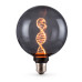 LED лампа VIDEX Filament VL-DNA-G125-S 3.5W E27 1800K Smoky