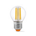 LED лампа VIDEX Filament G45F 6W E27 3000K