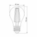 LED лампа VIDEX Filament A60FF 08W E27 1200K