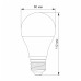 LED лампа VIDEX A60e 9W E27 4100K