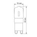 LED лампа VIDEX G9e 2.5W G9 4100K