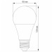 LED лампа TITANUM A65 15W E27 3000K