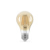 LED лампа TITANUM Filament A60 7W E27 2200K бронза