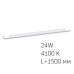 LED лампа VIDEX T8 24W 1.5M 4100K матова
