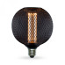 LED лампа VIDEX Filament VL-DBMC125150 4W E27 1800K Black Chainmail style