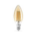 LED лампа TITANUM Filament C37 4W E14 2200K бронза