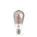 LED лампа VIDEX Filament ST64FGD 4W E27 2100K дімерна графіт