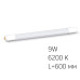 LED лампа VIDEX T8b 9W 0.6M 6200K матова