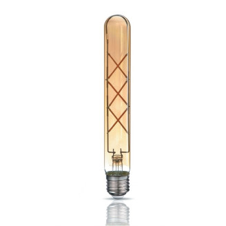 LED лампа TITANUM Filament T30 6W E27 2200K бронза