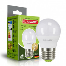 LED Лампа EUROLAMP G45-5W-E27-4000K