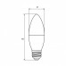 LED Лампа EUROLAMP CL-6W-E27-4000K