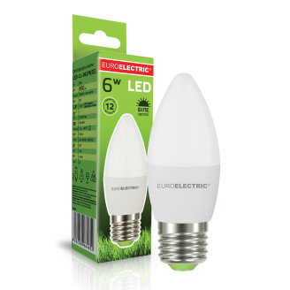 LED Лампа EUROELECTRIC CL-6W-E27-4000K