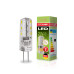 LED Лампа капсульна EUROLAMP силікон G4-2W-3000K-220V